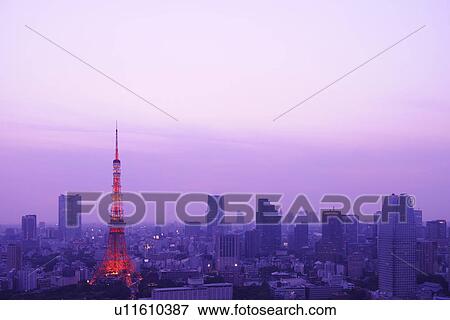 Stock Photo - Cityscape of Tokyo. Fotosearch
