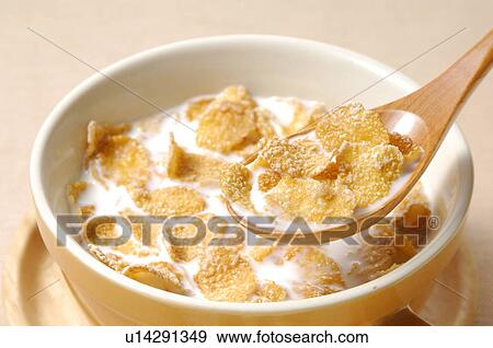 Stock Photo - Cornflakes. Fotosearch