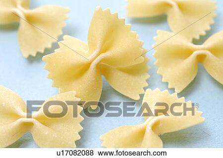 Farfalle Pasta View Large Photo Image Stock Photo - Farfalle Pasta. Fotosearch