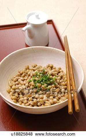 Stock Photo - Fermented Soybeans. Fotosearch