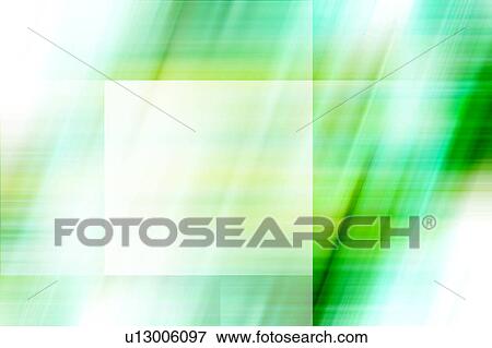 Stock Photo - Green Geometric Abstract Image. Fotosearch