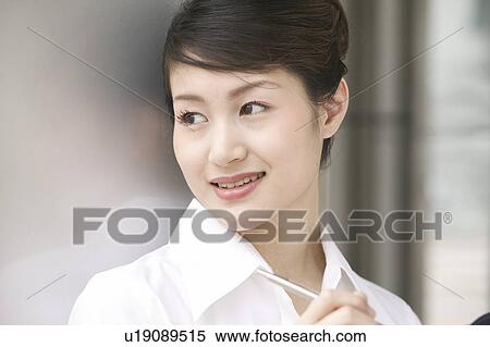 Stock Photography - Japanese businesswoman. Fotosearch