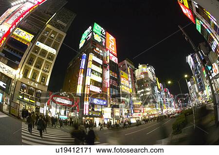 Kabuki at Night View Large Photo Image Stock Image - Kabuki at Night. Fotosearch