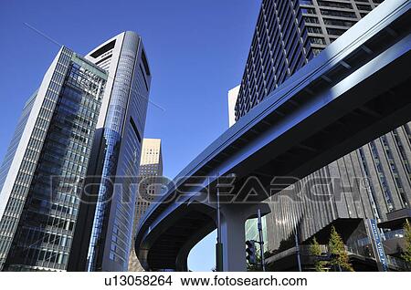 Picture - Low Angle View of Yurikamome. Fotosearch