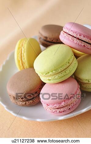 Stock Photo - Macarons. Fotosearch