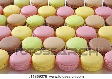 Macarons View Large Photo Image Stock Photograph - Macarons. Fotosearch
