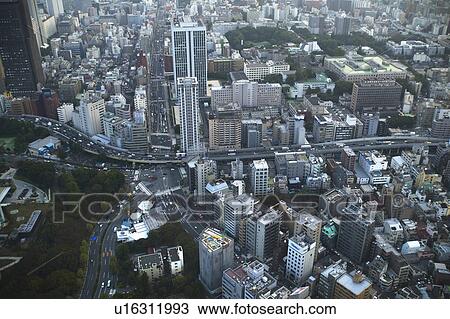 Minato Ward in Tokyo View Large Photo Image Stock Image - Minato Ward in Tokyo. Fotosearch