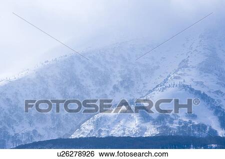 Stock Photograph - Mount Hakkoda. Fotosearch