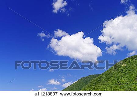 Mountain Range Tree Forest Summer Sky Cloud View Large Photo Image Stock Photo - Mountain Range Tree Forest Summer Sky Cloud. Fotosearch