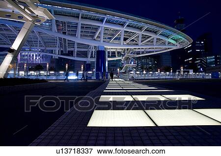 Oasis 21 at Night View Large Photo Image Stock Photo - Oasis 21 at Night. Fotosearch