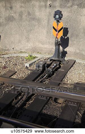 Stock Photo - Railroad Junction. Fotosearch