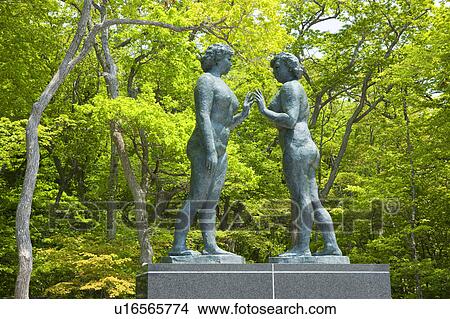 Sculpture Statue Female Likeness Two Objects View Large Photo Image Picture - Sculpture Statue Female Likeness Two Objects. Fotosearch