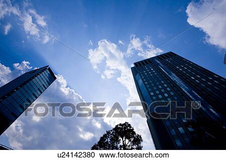 Stock Image - Skyscrapers. Fotosearch