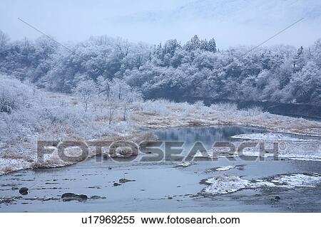 Stock Photography - Snowy Arakawa. Fotosearch