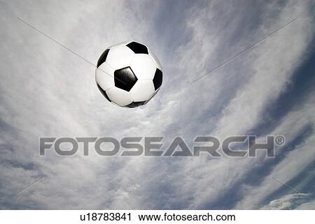 Soccer Ball Against Sky View Large Photo Image Stock Image - Soccer Ball Against Sky. Fotosearch