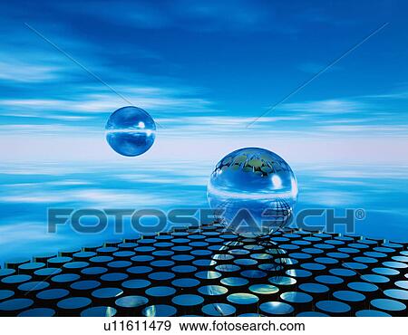 Stock Photo - Spheres. Fotosearch