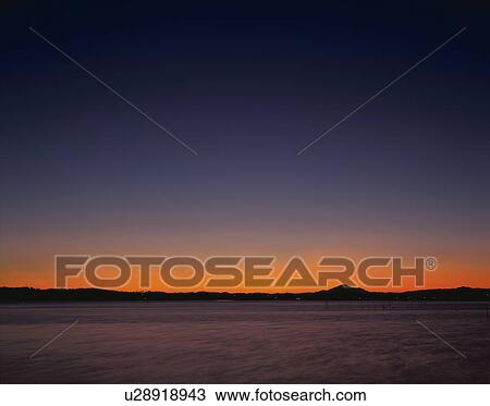 Sunset Over Mountain Range View Large Photo Image Stock Image - Sunset Over Mountain Range. Fotosearch