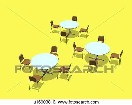 Tables and Chairs View Large Photo Image Stock Image - Tables and Chairs. Fotosearch
