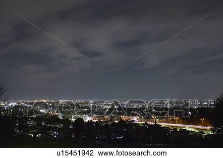 Stock Image - Tokyo at Night. Fotosearch