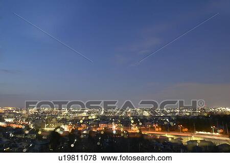 Stock Photo - Tokyo at Night. Fotosearch