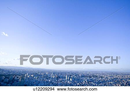 Tokyo Cityscape View Large Photo Image Picture - Tokyo Cityscape. Fotosearch