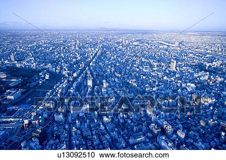 Stock Image - Tokyo Cityscape. Fotosearch