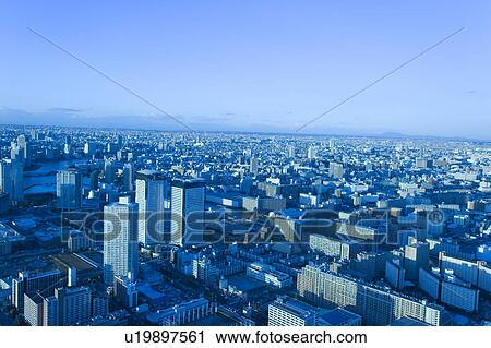 Stock Image - Tokyo Cityscape. Fotosearch