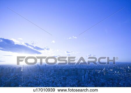 Stock Photo - Tokyo Cityscape. Fotosearch