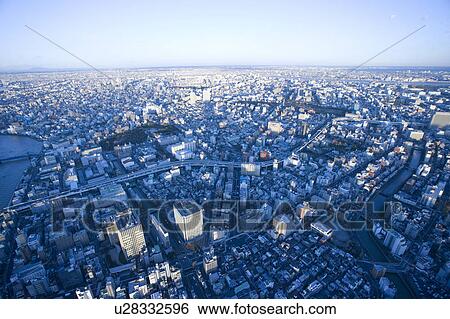 Tokyo Cityscape View Large Photo Image Stock Photograph - Tokyo Cityscape. Fotosearch
