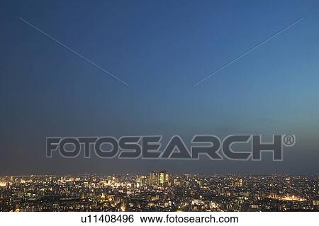 Tokyo Cityscape with Shinjuku in Distance View Large Photo Image Stock Photograph - Tokyo Cityscape with Shinjuku in Distance. Fotosearch