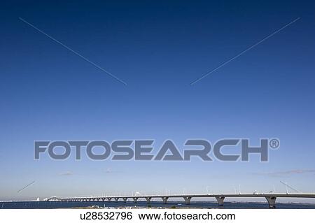 Stock Photograph - Tokyo Wan Aqua-line. Fotosearch