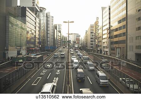 Traffic in Tokyo View Large Photo Image Stock Image - Traffic in Tokyo. Fotosearch