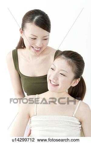 Two Young Women View Large Photo Image Stock Image - Two Young Women. Fotosearch