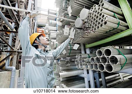Warehouse Worker View Large Photo Image Picture - Warehouse Worker. Fotosearch