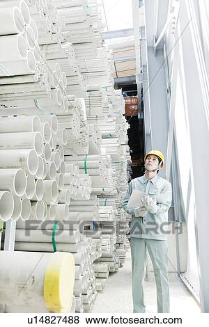 Stock Photo - Warehouse Worker. Fotosearch