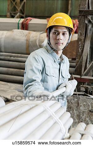 Warehouse Worker Working View Large Photo Image Picture - Warehouse Worker Working. Fotosearch