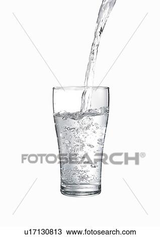 Stock Image - Water Being Poured. Fotosearch