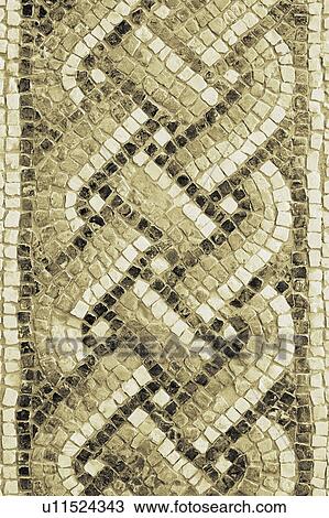 Stock Image - Ancient mosaic. Fotosearch