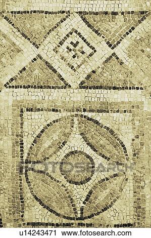 Ancient mosaic View Large Photo Image Stock Image - Ancient mosaic. Fotosearch
