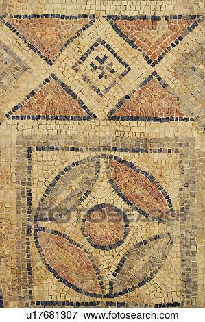 Stock Photo - Ancient mosaic. Fotosearch