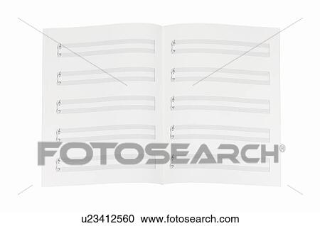 Blank sheet music View Large Photo Image Stock Image - Blank sheet music. Fotosearch
