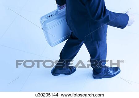 Picture - Businessman, high angle view. Fotosearch