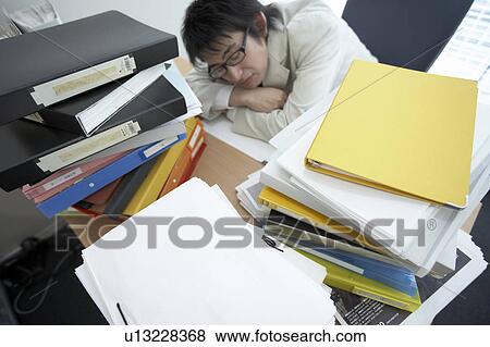 Stock Photo - Businessman in the office. Fotosearch