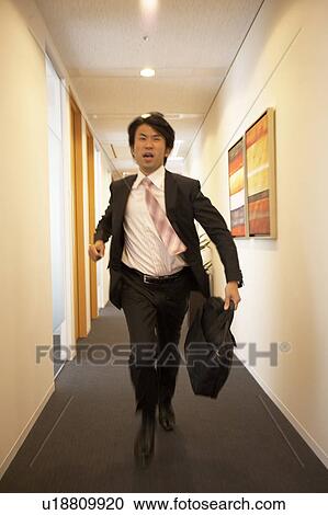 Businessman Running View Large Photo Image Stock Image - Businessman Running. Fotosearch