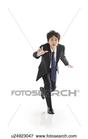 Businessman running View Large Photo Image Stock Photo - Businessman running. Fotosearch