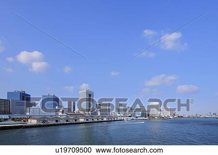 Cityscape of Tokyo from a ship, Minato Ward, Tokyo Prefecture, Honshu, Japan View Large Photo Image Stock Image - Cityscape of Tokyo from a ship, Minato Ward, Tokyo Prefecture, Honshu, Japan. Fotosearch