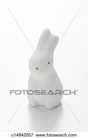 Stock Photo - Clay rabbit. Fotosearch