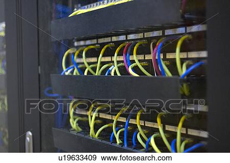 Close-up of server View Large Photo Image Stock Photo - Close-up of server. Fotosearch