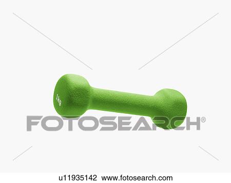 Stock Image - Dumbbell. Fotosearch