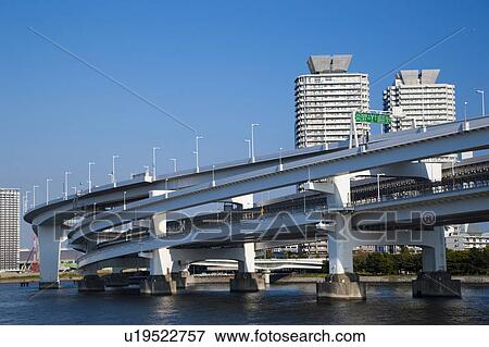 Stock Photo - Elevated Highway. Fotosearch